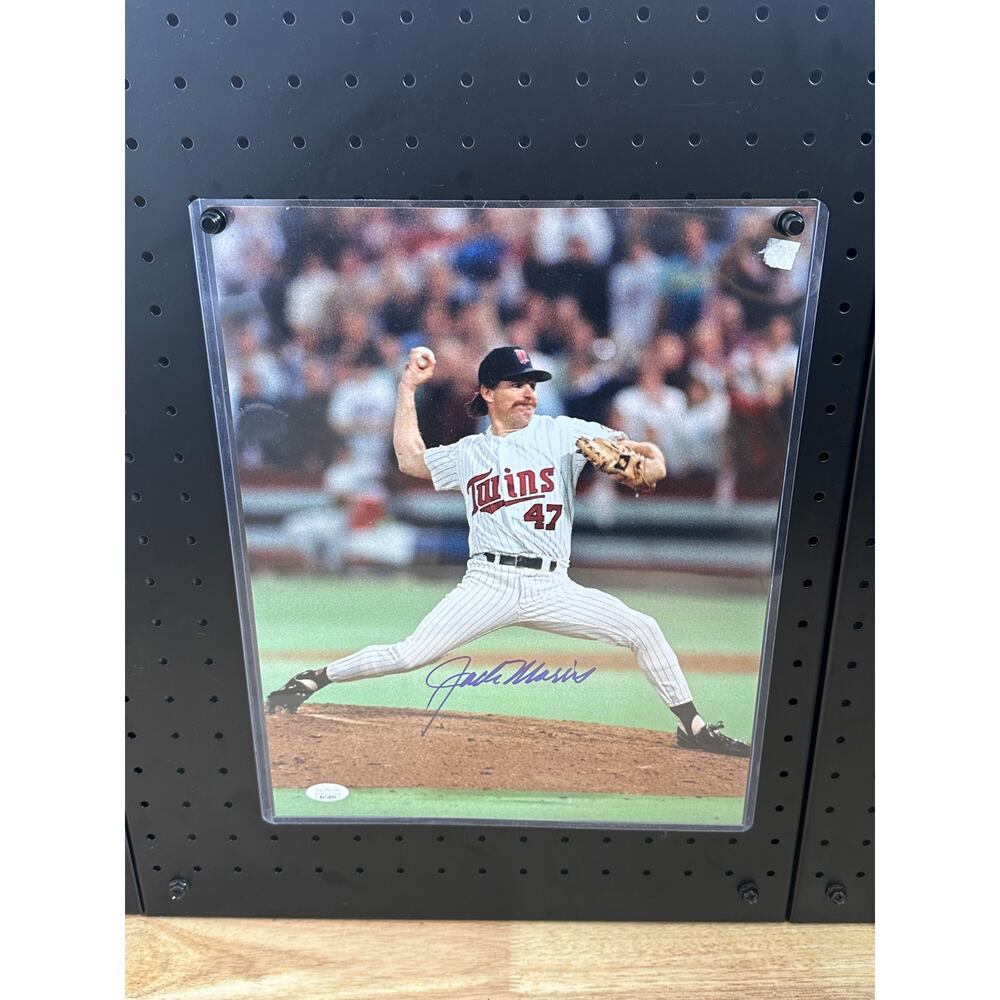 JACK MORRIS SIGNED AUTOGRAPHED 11x14 PHOTO HOF DETROIT TIGERS LEGEND JSA COA